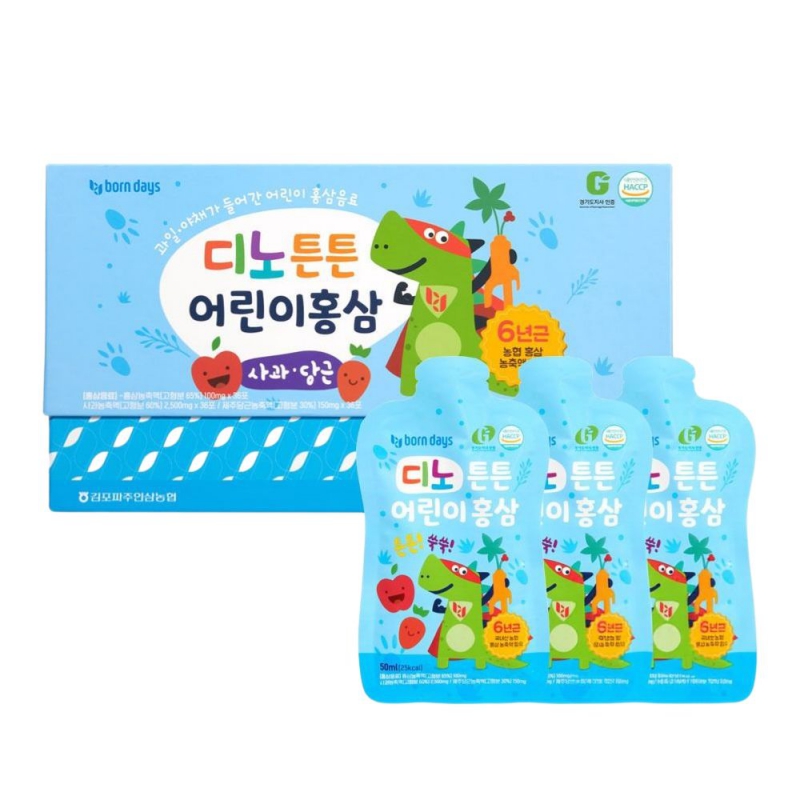 [공동구매]임박특가 인삼농협 튼튼 어린이 홍삼 (50ml × 36포) 상품이미지
