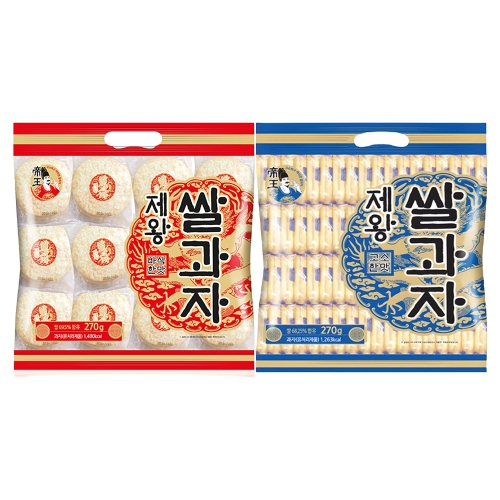 [공동구매] (1+1) 트레이더x 입점 쌀과자 270g 2종 모음