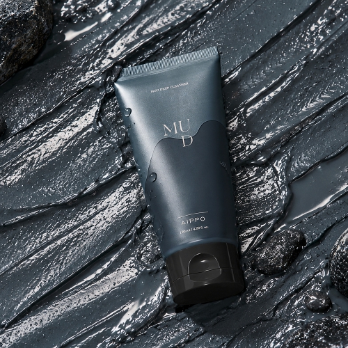 [공동구매][aippo] 딥 클렌징 머드 클렌저 130ml