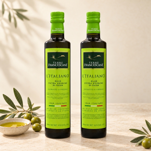 [테라프란체스카네] 이태리 직수입 엑스트라버진 올리브유 500ml