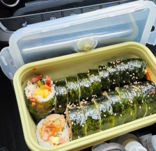 용기내하기 좋은 김밥