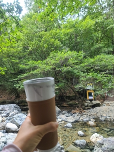 운동으로 산에갈때 텀블러는필수