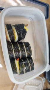 김밥 용기내