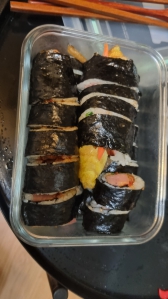 김밥 용기내