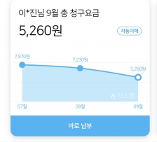 9월 가스비