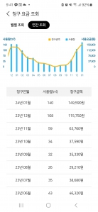 오늘 지로에서 모바일청구서로 전환완료