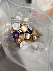 커피캡슐 열심히 모으기