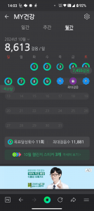 10월 12일 걷기