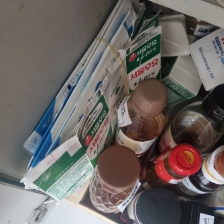 기름 종이 대신 우유팩 쓰기