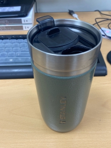 텀블러 사용합니다!