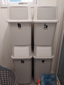 분리수거함 사용