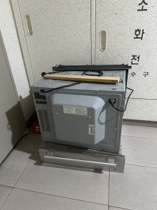쓰지 않는 전기오븐 겸용 레인지 폐가전 수거 서비스^^