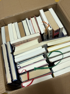 헌책 30권이상 보냈네요!