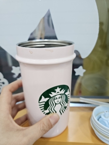 텀블러이용해요