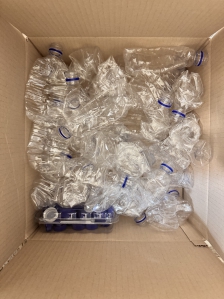 라벨제거+무라벨 페트병이 벌써 이만큼!