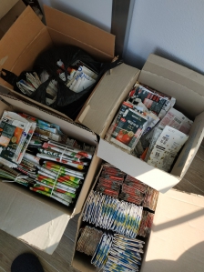 멸균팩. 우유팩 등을 몇달간 모아 천개가 넘었어요 