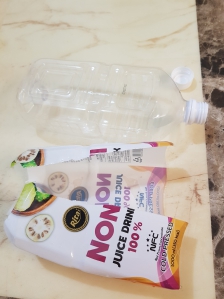 플라스틱 라벨제거