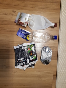 플라스틱 라벨제거