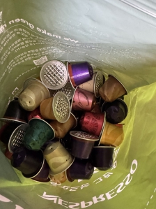 커피캡슐 재활용 챌린지 참여해요~