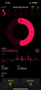 오걷완. 만보가목표 ㅜㅜ