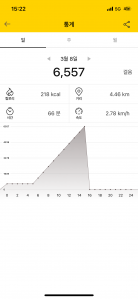 매일 걷기 챌린지 오늘은 결혼식 가서 분주히 걸었네요~