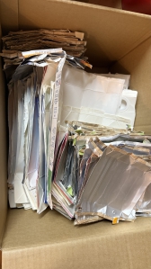 종이책 열심히 모았어요. 