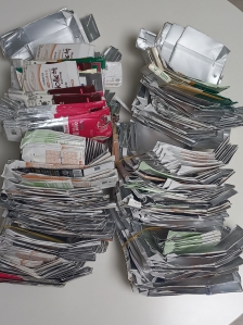 종이팩 모으기 챌린지 인증