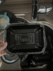 배달용기 설거지하기