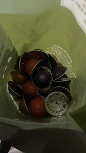 커피 캡슐 모으고있어요