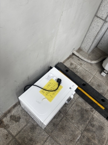 폐가전제품 배출 했습니다~~