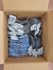 종이팩 190개 모았어여^^ 