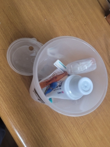 칫솔함으로 재활용