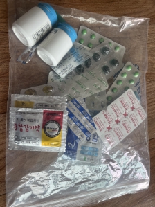 폐의약품 처리하고 왔어요