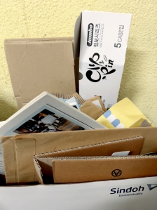 분리수거를 해요