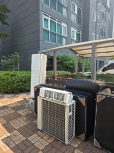 폐가전 제품 배출 했어요!