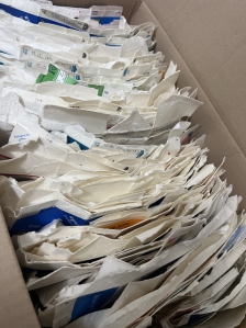 찢어서 씻고 말리고~!!