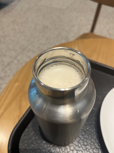 텀블러를 사용했어요