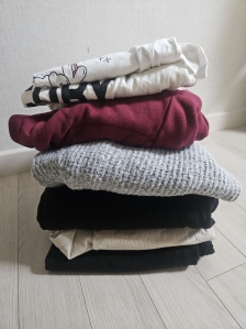 분리수거 챌린지 하면서 헌옷도 보냅니다.