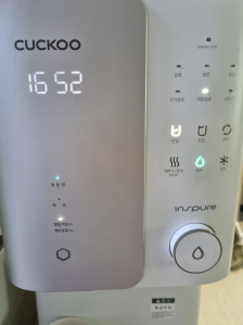 쿠쿠정수기 쓰고 있어요