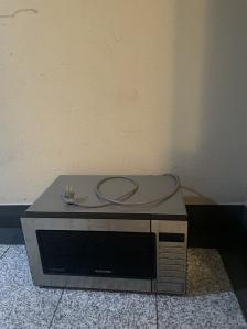 전자레인지  배출했습니다~ 