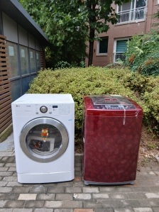 세탁기 폐가전 배출