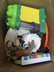 장난감 정리 했어요