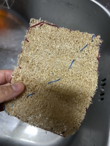 수세미는 진짜 수세미로~