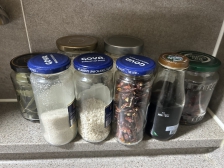 양념병으로 다쓴유리병 어때요?