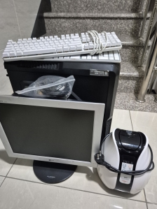 두번째 소형 폐가전 수거완료