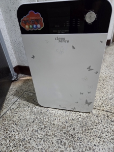 제습기 배출완료