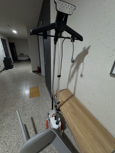 스탠드다리미 배출