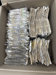 멸균우유팩 300장 이상!