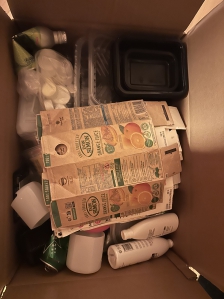 분리수거 챌린지 처음해 봐요