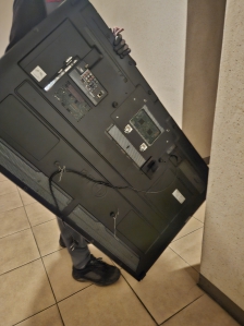 55인치 TV 무상가전 배출했어요~